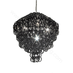 Pendant design lamp Giogali SP 80 A by Vistosi (Black)