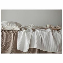 Покрывало IKEA VARELD (ВОРЕЛЬД), Белый, 230x250 см
