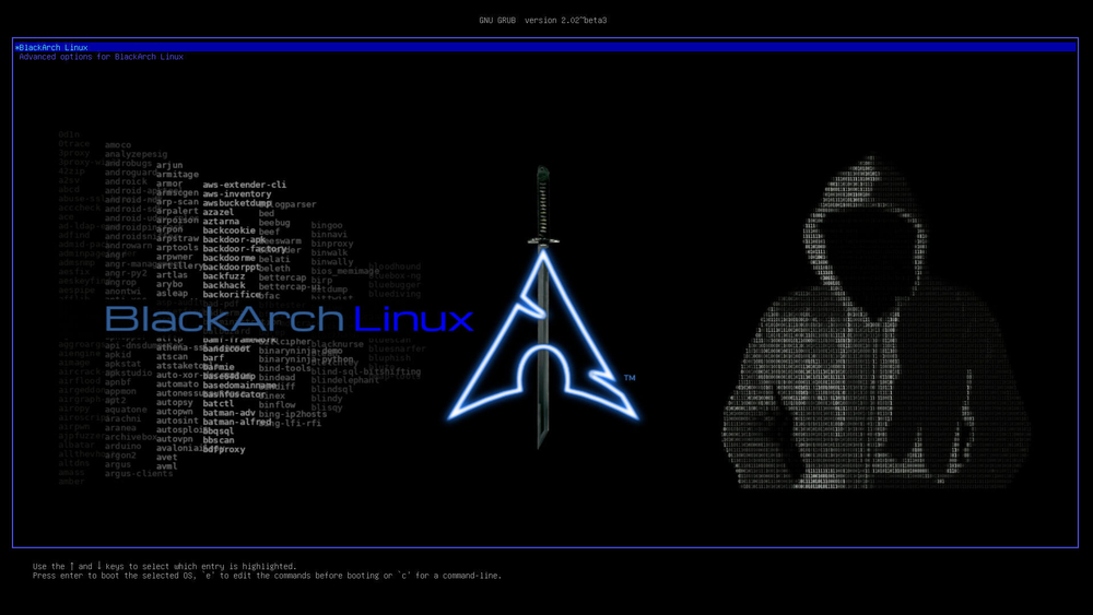 BlackArch Linux Full (Для платформы x86-64 / USB)