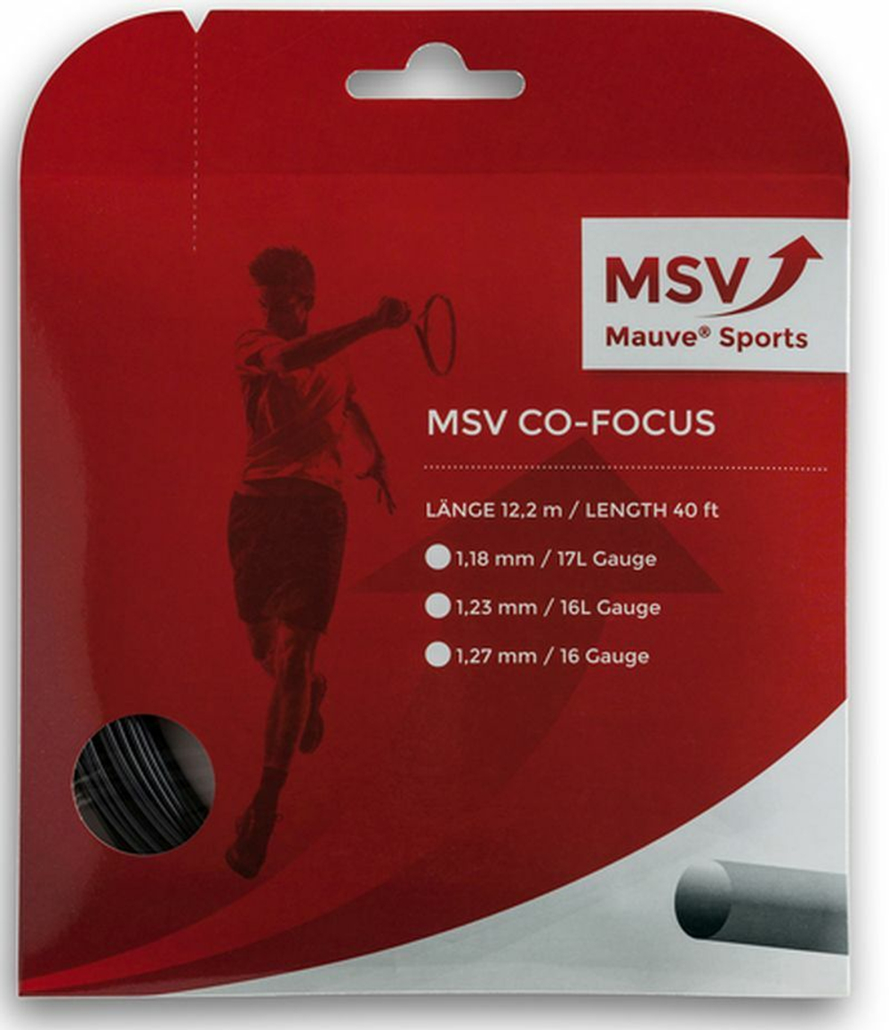Теннисные струны MSV Co. Focus (12 m) - черный