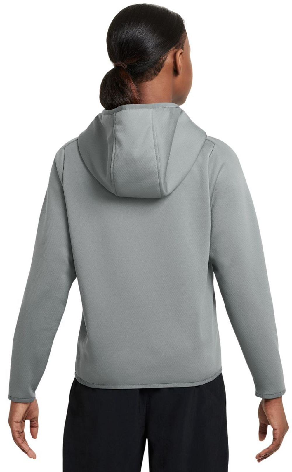 Кофта для мальчика теннисная Nike Kids Therma-Fit Winterized Training - серый