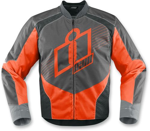 Купить Мотокуртка Текстильная Icon Overlord Jacket / Оранжевый