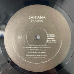 Винтажная виниловая пластинка LP Santana Shaman (Европейский Союз 2002)