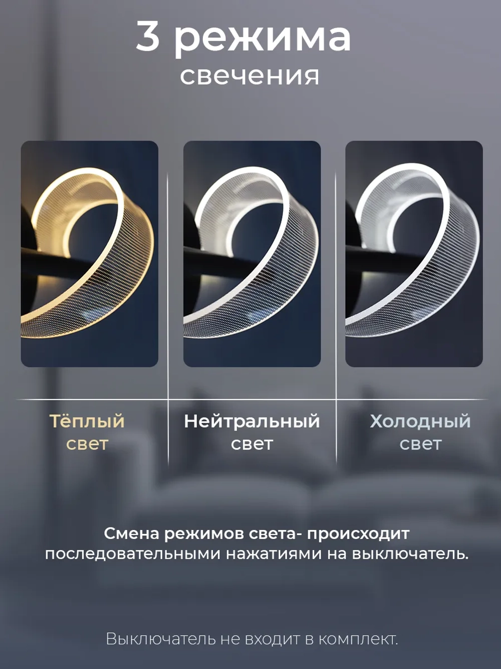Светильник настенный лофт бра светодиодный