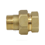 Соединитель латунь американка Ду 15 (1/2") прямой ВР/НР R18 Giacomini R18Y003