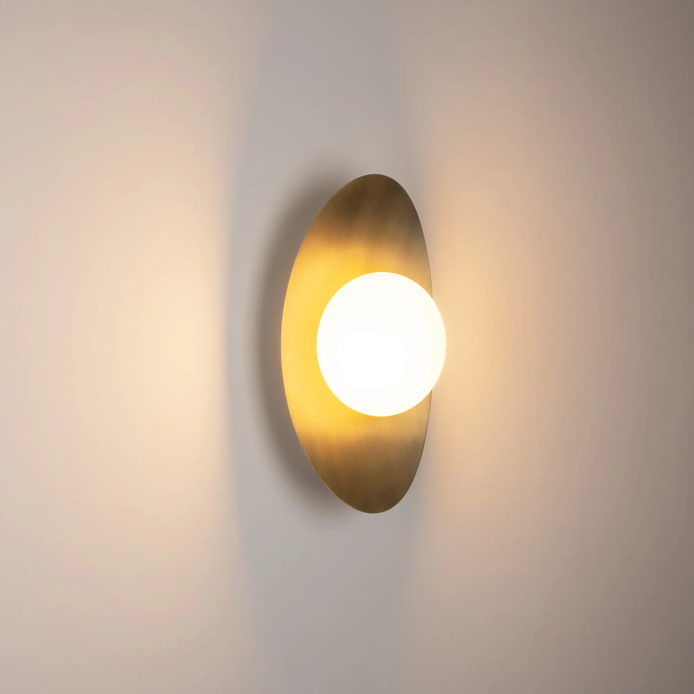 Светильник SP-PERLEN-WALL-L350-6W Warm3200-MIX (BR, 150 deg, 230V, TOUCH-DIM) (Arlight, IP20 Металл, 5 лет) 057587