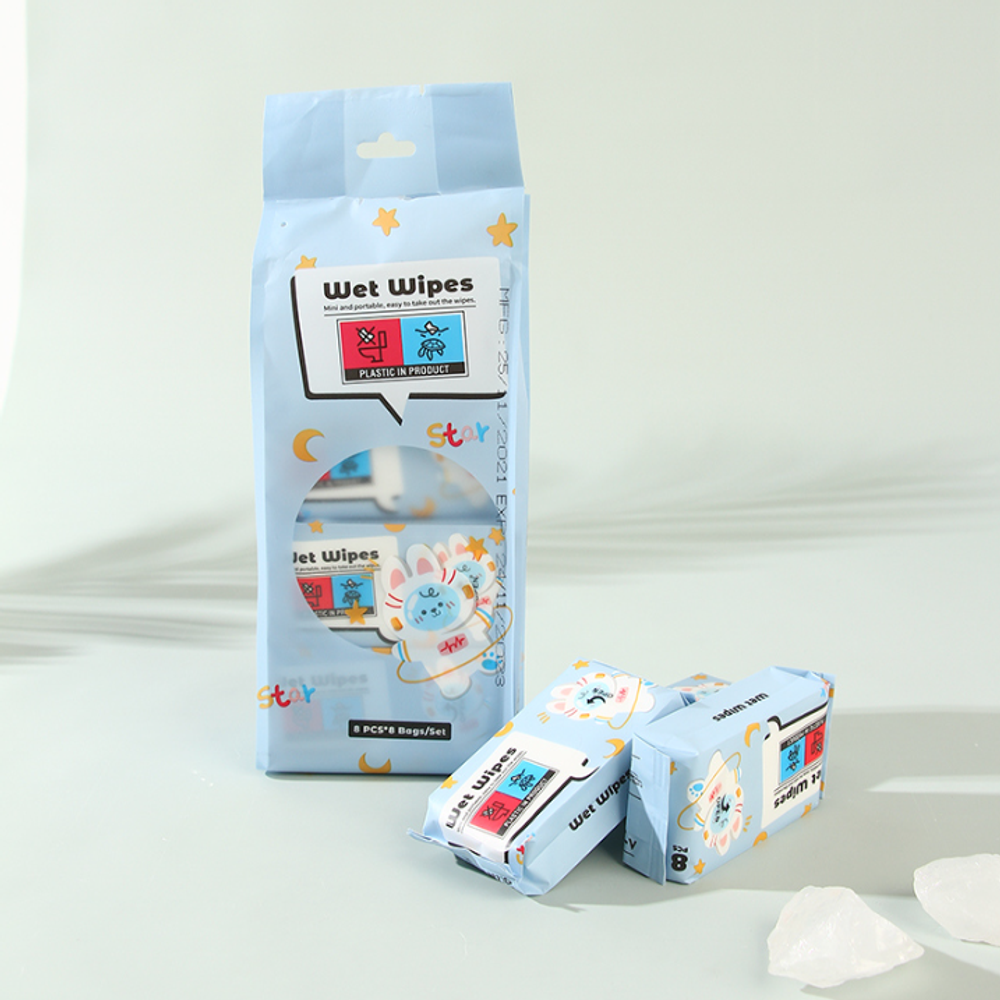 Влажные салфетки "Wet Wipes"