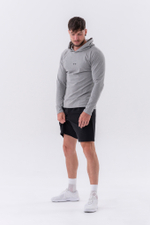 Кофта LONG-SLEEVE T-SHIRT WITH A HOODIE 330
Серая