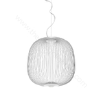 Pendant design lamp  Spokes 2 by Foscarini (White)