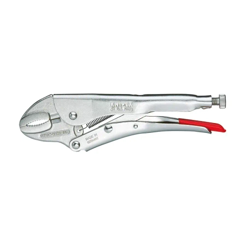 Клещи зажимные никелирование 250 мм Knipex 41 04 250