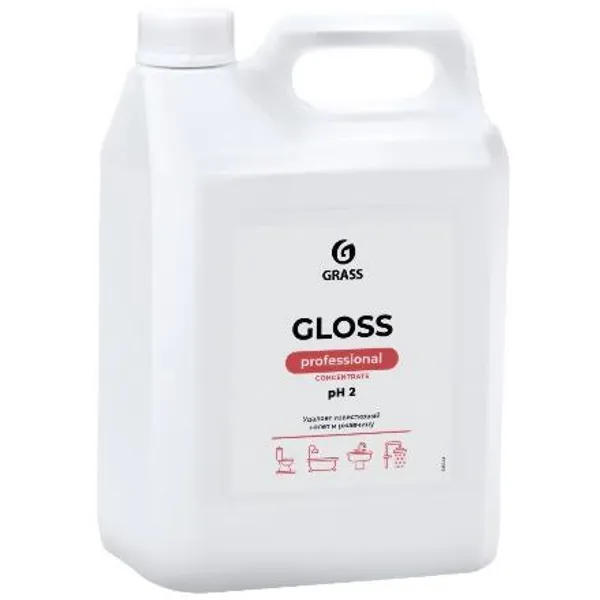 Средство чистящее концентрированное 5,5 кг "Gloss Concentrate" "GRASS" 125323