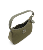 Кожаная сумка хобо half moon mini recycled nylon Pinko - зеленый(101523 A11Q)