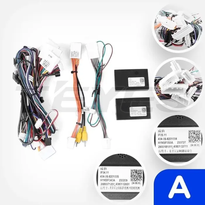 Магнитола для Infiniti FX35, FX37, FX50 S51 2008-2011 (AUX-подключение, рамка тип 1 черный глянец) - FarCar S500-TS20 монитор 9.5" 2K QLED на Android 14, Быстрейшая, CarPlay, 4G SIM-слот