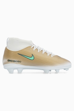 Бутсы Nike Zoom Mercurial Superfly 11 Club Mbappe FG/MG Junior - золотой