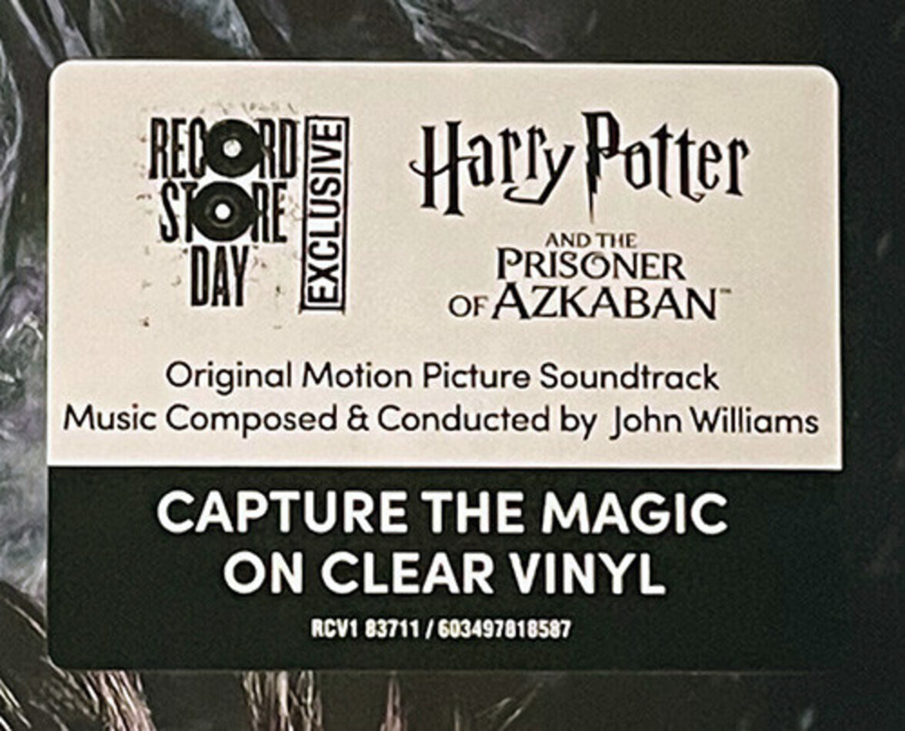 John Williams / Harry Potter And The Prisoner Of Azkaban (Original Motion Picture Soundtrack)(Limited Edition)(Clear Vinyl)(2LP)
