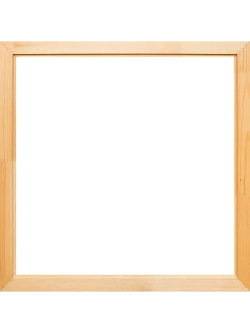 Деревянная рама 50x50 для картин на подрамнике сеч. 40x18