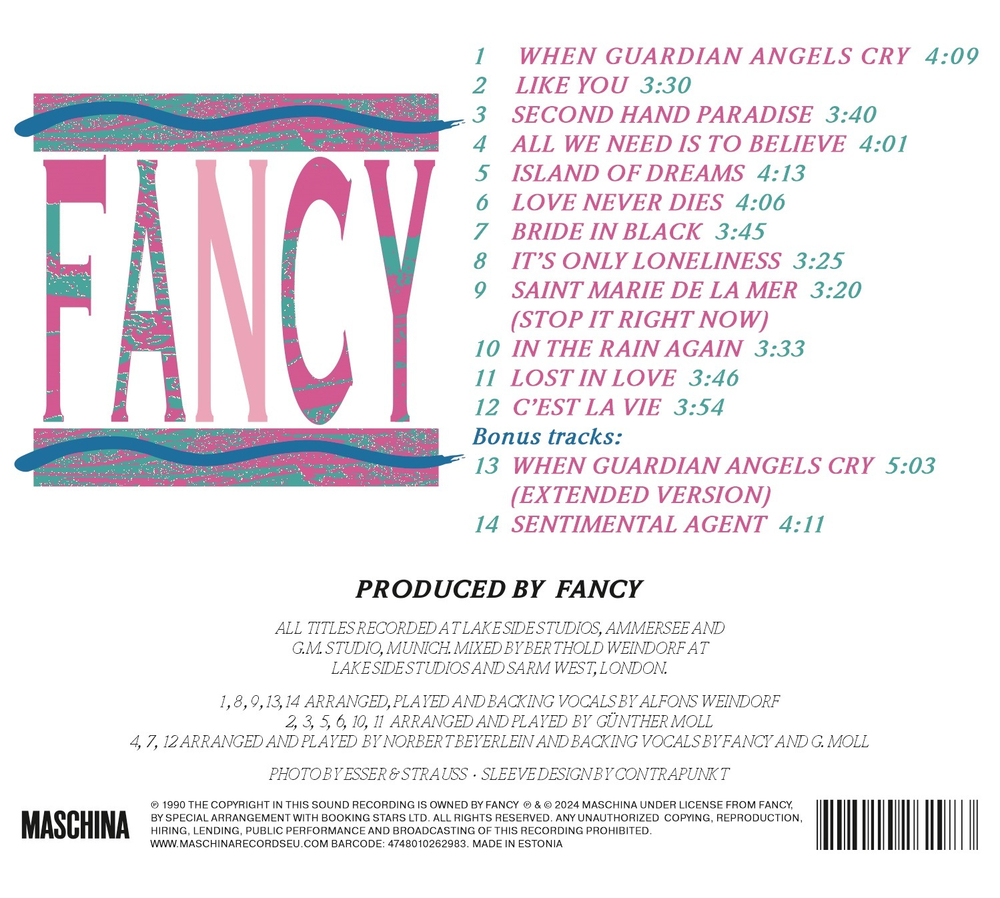 CD: Fancy — «Five» (1990/2024)