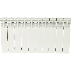 ROMMER Profi BM 350 (BI350-80-80-130) 10 секций радиатор биметаллический (RAL9016)