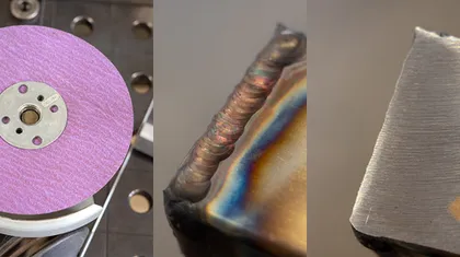 Испытания фибровых кругов Fix-Tool Ceramic: зачистка тонкостенной нержавеющей стали без прижогов