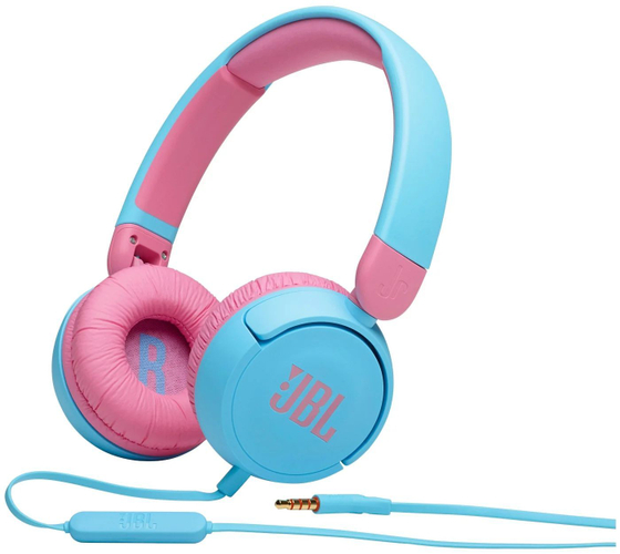 JBL JR310BLU R 310 синие Наушники накладные