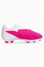 Бутсы Nike Phantom 6 Low Club FG/MG Junior - розовый