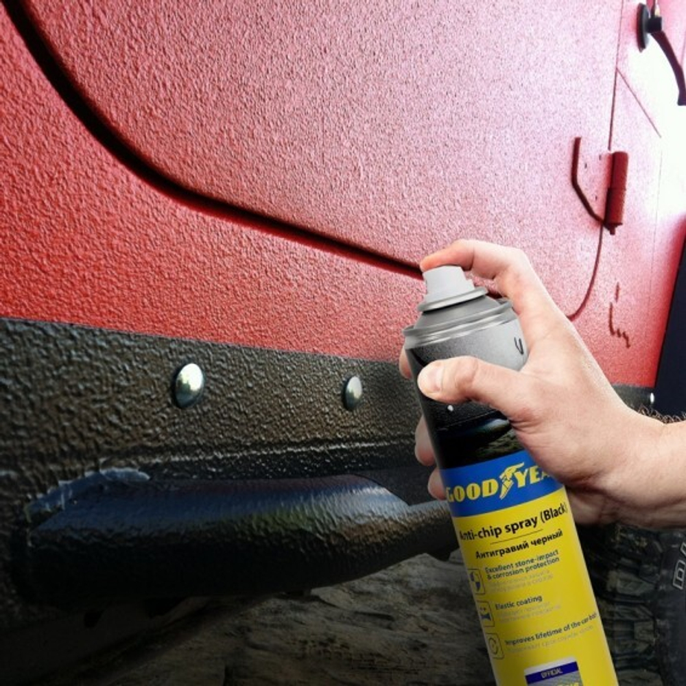 Антигравий черный Goodyear (400мл)