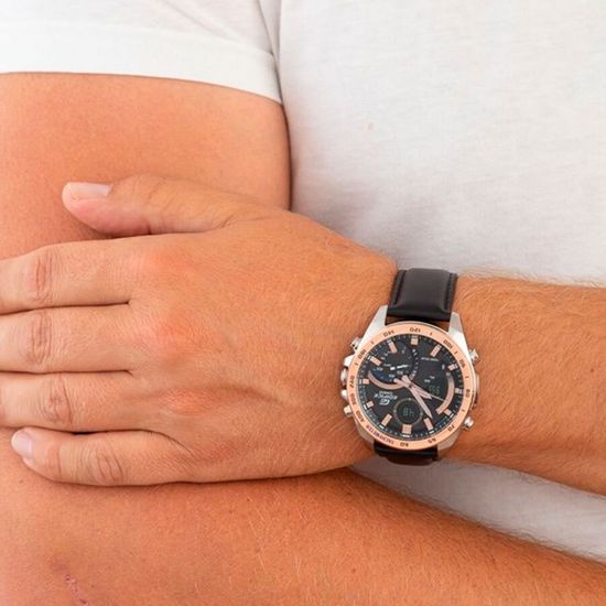 Японские наручные часы Casio Edifice ECB-900GL-1B с хронографом