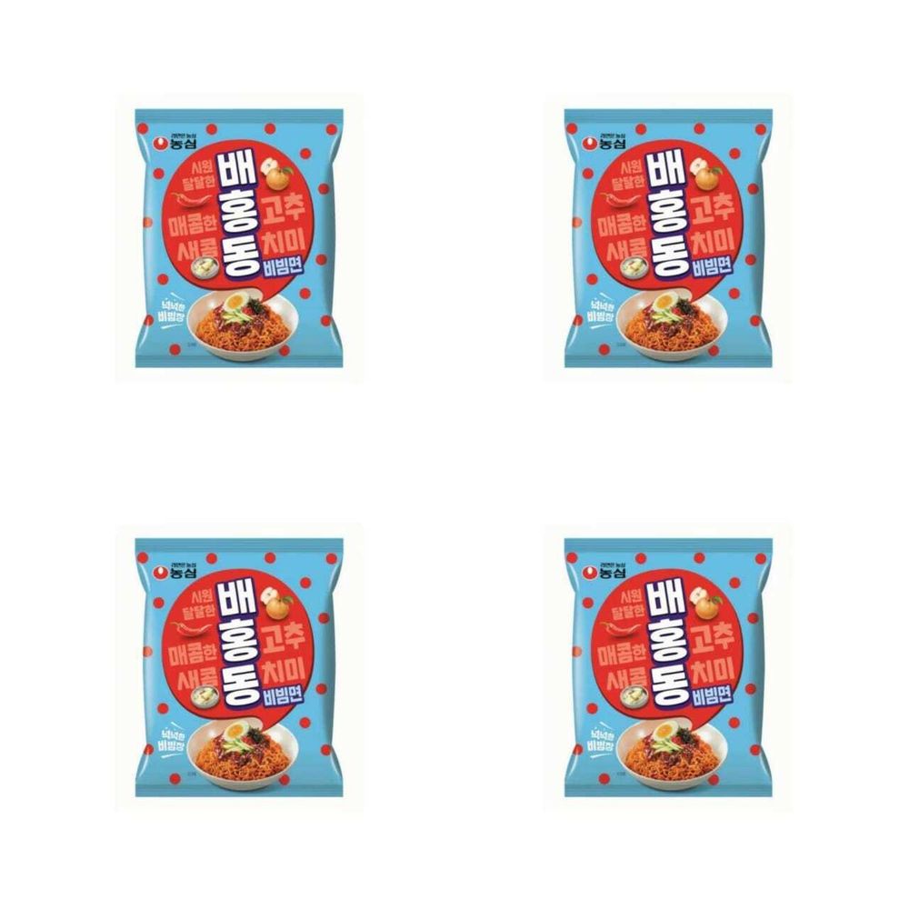 Лапша Nongshim Bae Hong Dong 137 г 4 шт