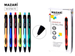 Ручка шарик. масляная автомат "Grand M" синяя, Smart Ink, Индия, смен.стерж. 107мм. корп.цветной, с