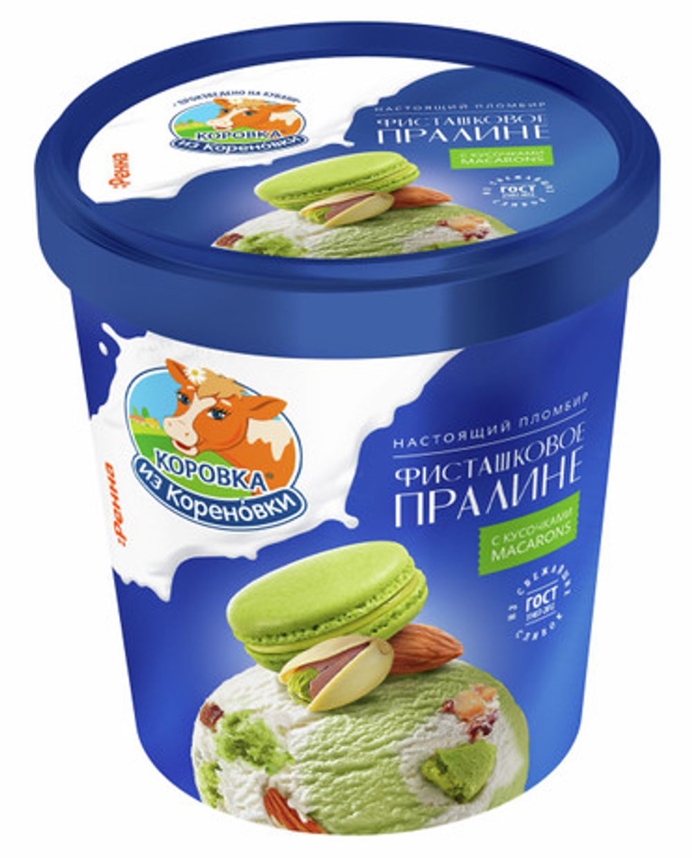 Мороженое Кореновка фисташковое пралине 300г