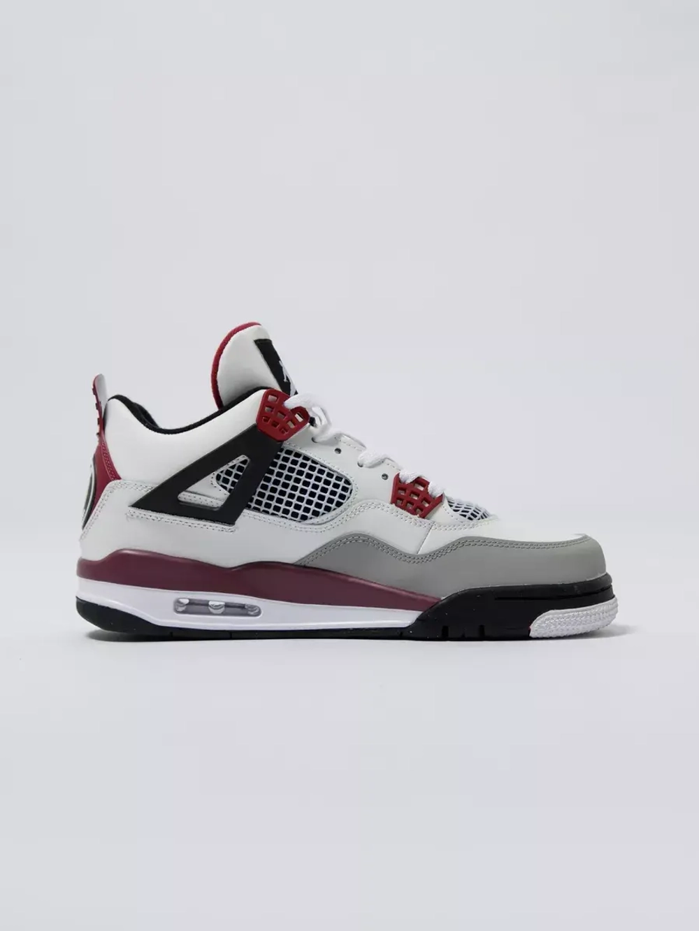 Кроссовки  JORDAN 4 RETRO (бел.-крас.)