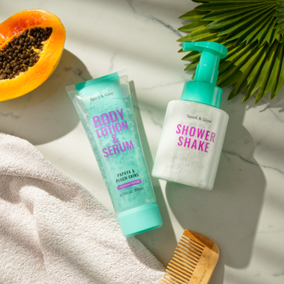 Лосьон для тела с ароматом папайи и персика - Body lotion papaya&peach skins, 200мл