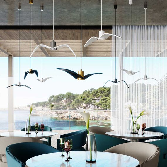 Подвесной светильник Odeon Light Pendant Birds 4900/1B
