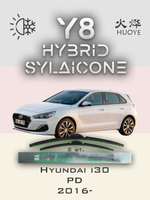 Щетки стеклоочистителя HUOYE Y8 650/400 мм на Hyundai Genesis | Hook/J-Hook
