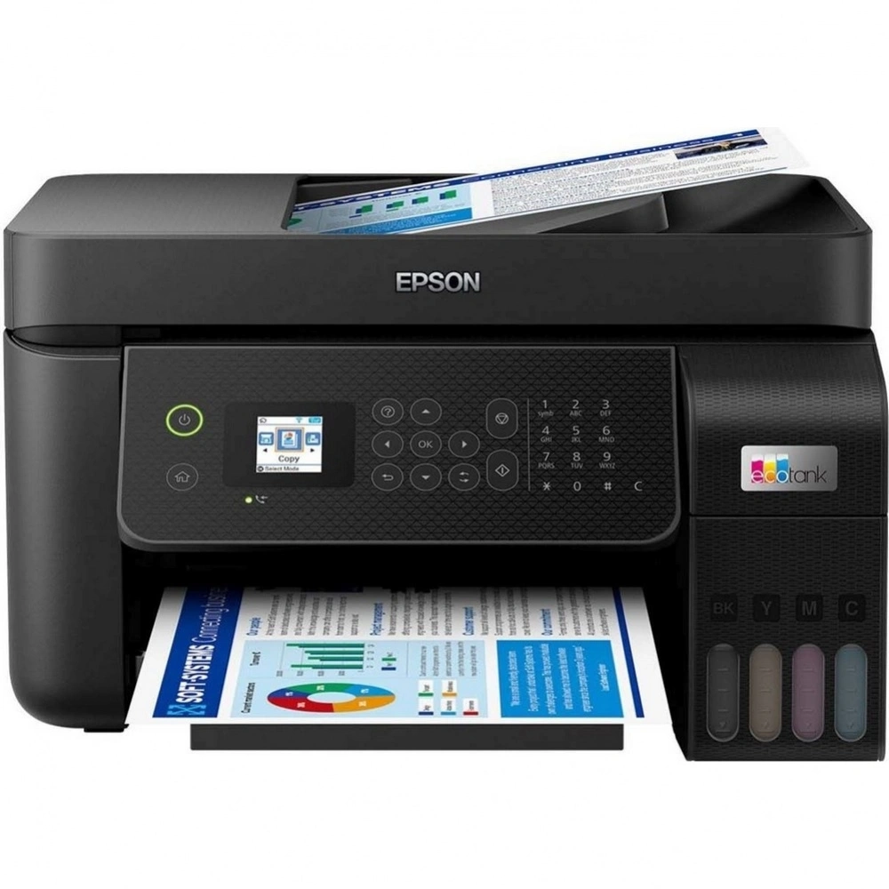 МФУ струйный Epson L5290 (C11CJ65512/C11CJ65409) A4 WiFi черный
