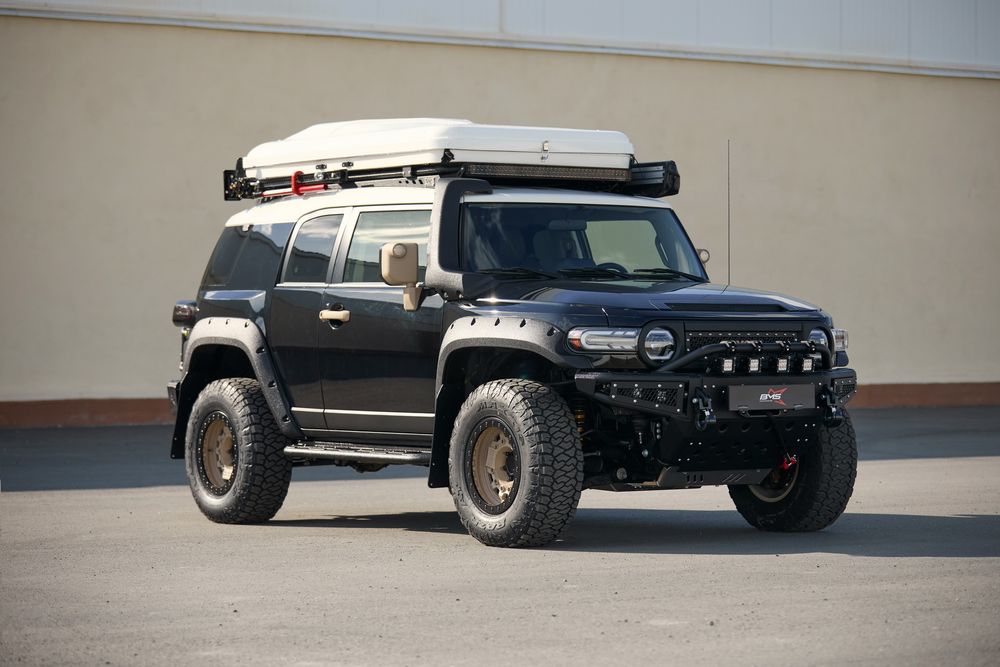Бампер силовой передний BMS ALFA для Тойота FJ Cruiser 2005-2023