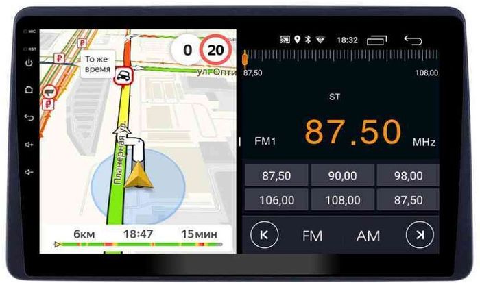 Магнитола для Renault Arkana 2019+, Duster 2020+ - Parafar PF163RNF на Android 13, CarPlay, 4G SIM-слот