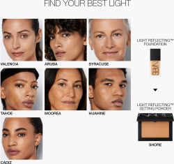 NARS Light Reflecting Foundation - Тональная основа для естественного сияния оттенок MOOREA, 30 ml