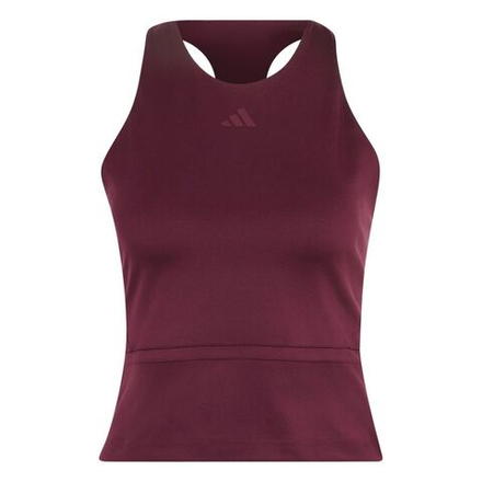 Женский теннисный топ Adidas Y-Tank Midi - maroon