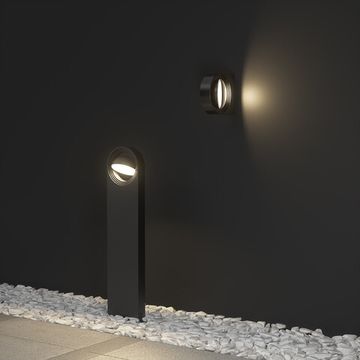 Уличный настенный светодиодный светильник 7W 4000K A1831AL-1BK чёрный San Francisco Arte Lamp
