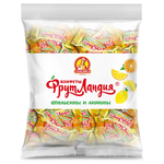 Конфеты желейные Фрутландия апельсин и лимон Славянка, 1 кг