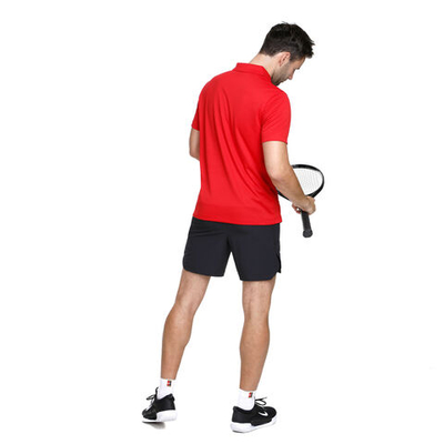 Мужское теннисное поло Nike Dri-Fit Solid Polo Men - Red