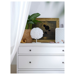 IKEA VINDKAST (ИКЕА ВИНДКАСТ) — Настольная лампа, белая, 26 см, фото 3
