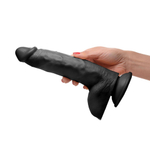 Черный фаллоимитатор Beefy Brad 9’’ Dildo with Balls - 22,4 см. (Цвет: черный)