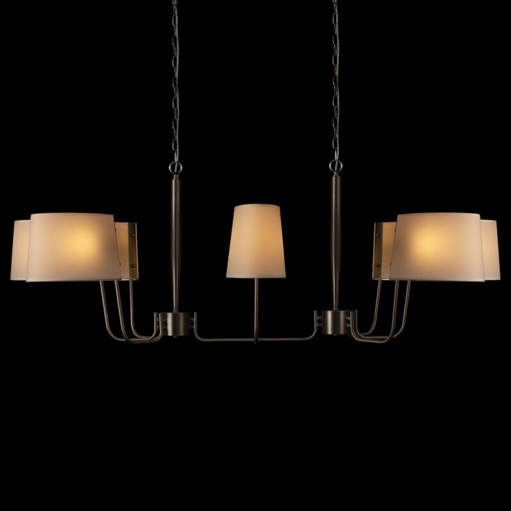Подвесная люстра Loft it Hilton 10527/8 Nickel