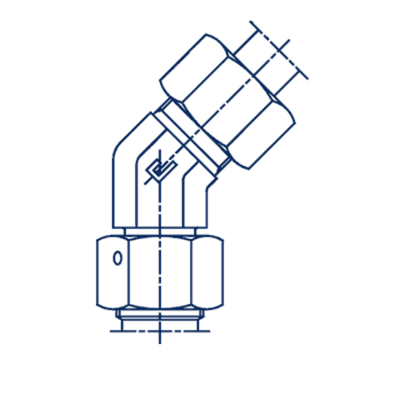 Соединение PN45 DL10 16х1.5 (в сборе)