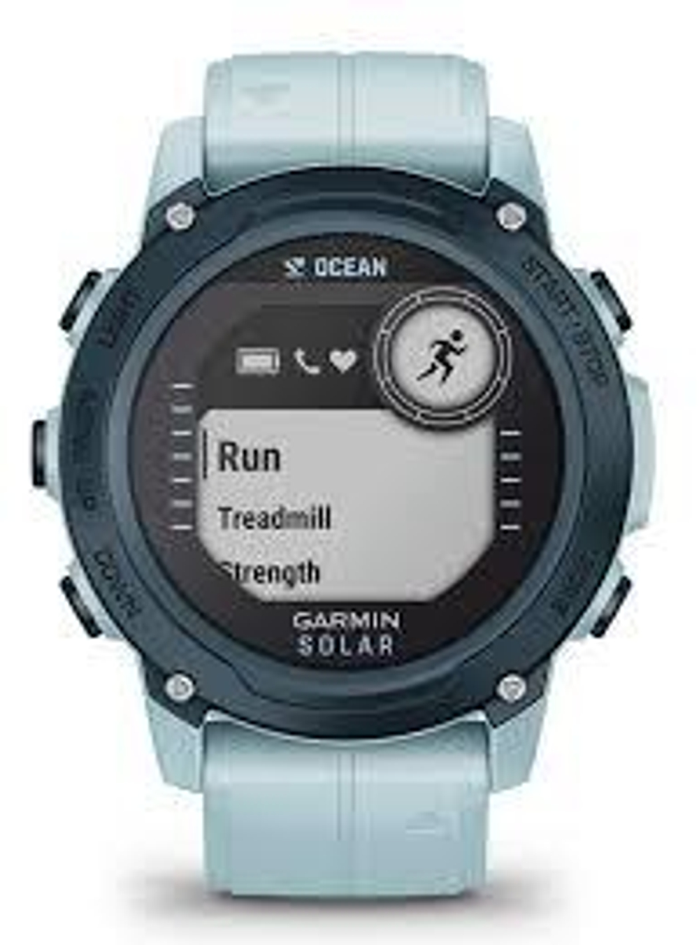 Часы для дайвинга Garmin Descent G1 Solar Ocean Edition лазурного цвета, 010-02604-04