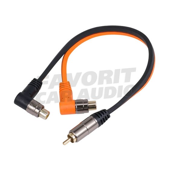 Y-коннектор DL Audio Raven YRCA 1M2F (ГУ)