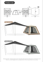 Палатка Naturehike Ango Air Pro, 4-местная, быстросборная, надувной каркас, серая, артикул CNK2550WS017-4G