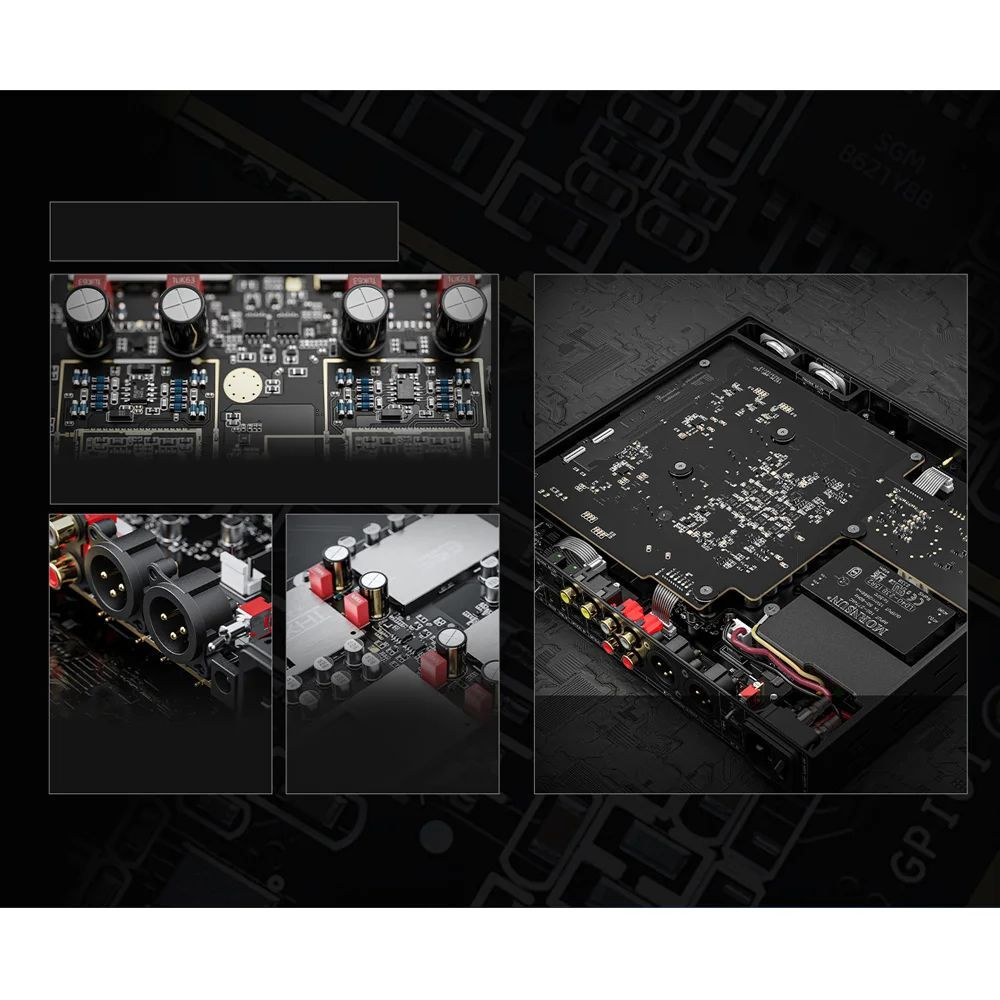 Усилитель для наушников с ЦАП FiiO K19 (F3081K) Black
